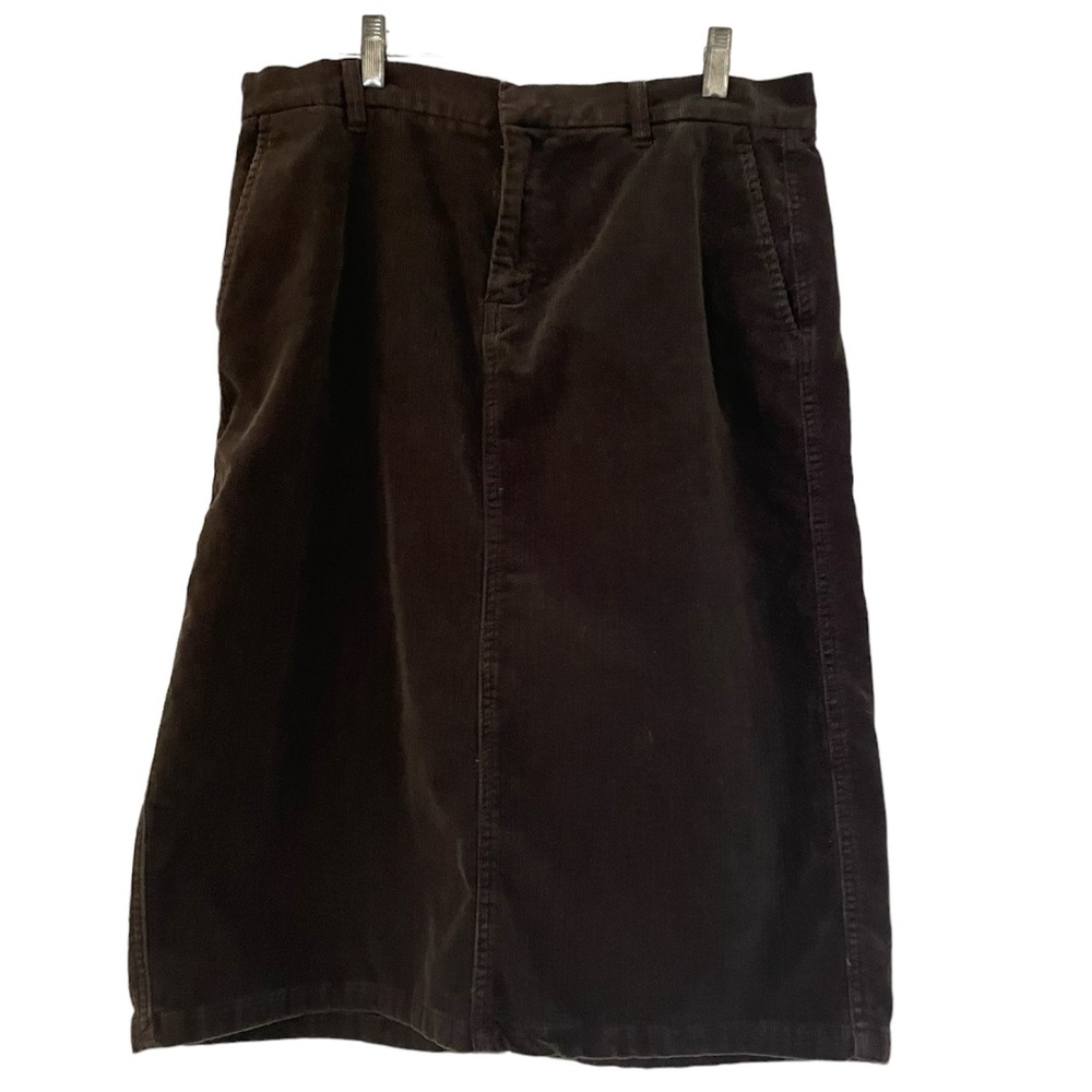 Calvin Klein Jeans Corduroy Brown Skirt
